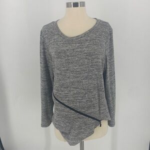 Scapa Lauren Perre Long Sleeve Scoop Neck Top